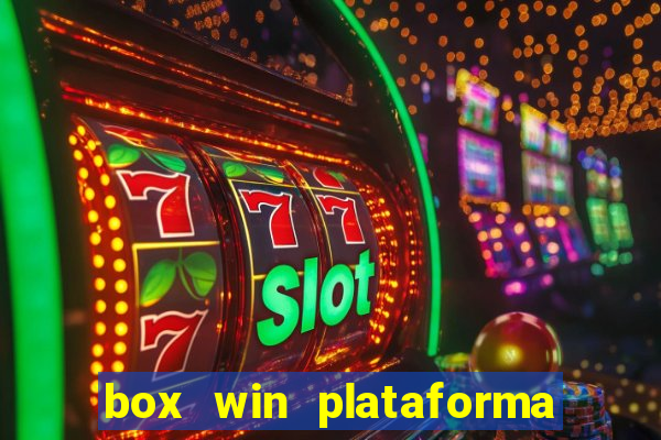 box win plataforma de jogos